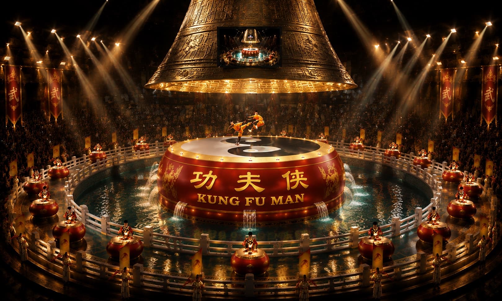 功夫侠擂台效果图